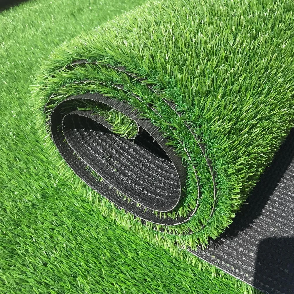 Artificial Grass Astro Garden Lawn High Density Fake Turf 15mm Green Roll 4mx1m 