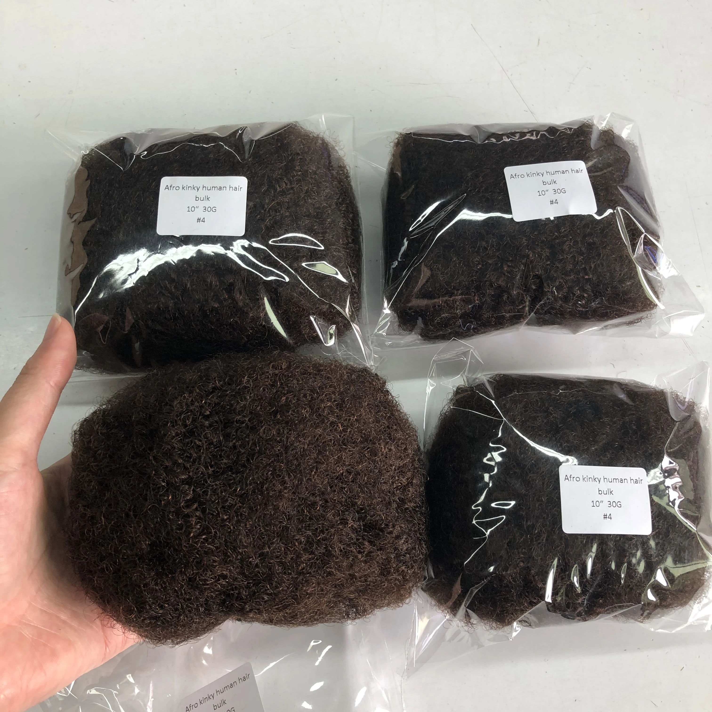 bulk afro kinky human hair