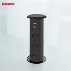 Charging Usb Outlet Intelligent Life Motorized Electrical Outlet Universal Pop Up Power 2 USB Charging