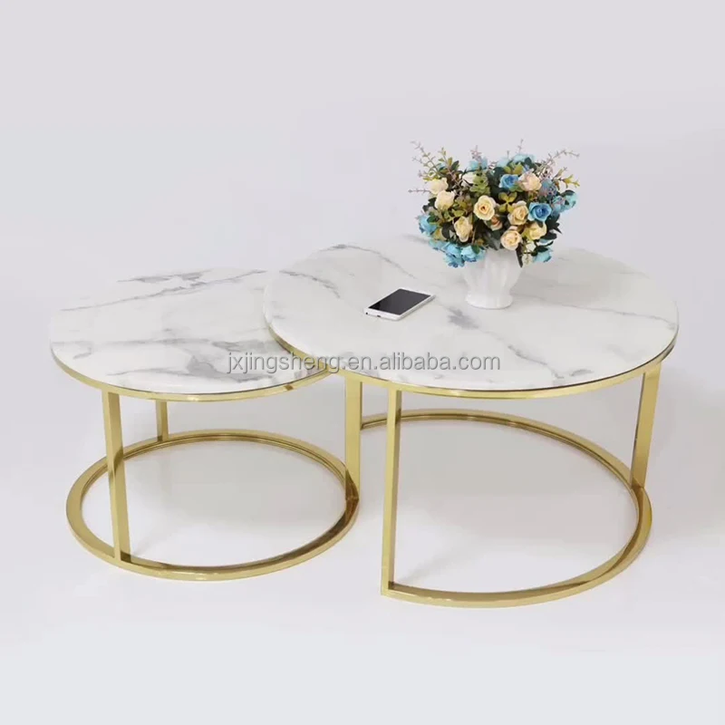 0114 Marble Coffee Table-9