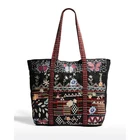 Handbag Ethnic Style Wholesale Vendors Supplier High Quality Linen/Cotton Custom Handbag For Women