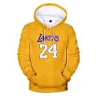Hoodie Hoodies Fashion Streetwear Kobe Bryant Hoodie 3D Print Sweatshirt Multiple Colour Women Mens Hoodies Pullover