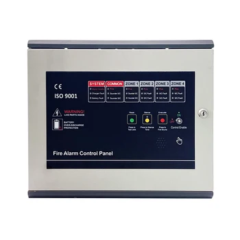 New model fire alarm panel system control fire panel with big battery 7Ah