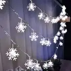 Light Decoration Christmas Gifts New Year Decoration Christmas Decorations For Home Snowflake LED String Light