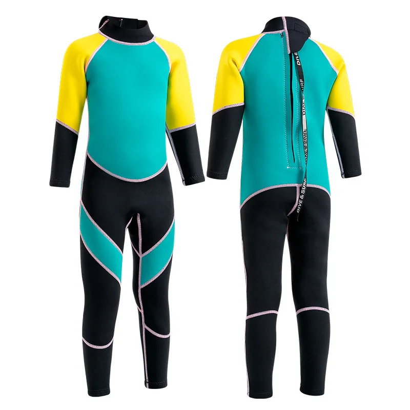 Wholesale Long Sleeve Keep Warm Surfing Swimming Wetsuit Neoprene Diving Suits For Kids