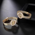 Bracelet Women Fashion Steel Watch Style Letter Initial Cz Handmade Charm Bracelet Women