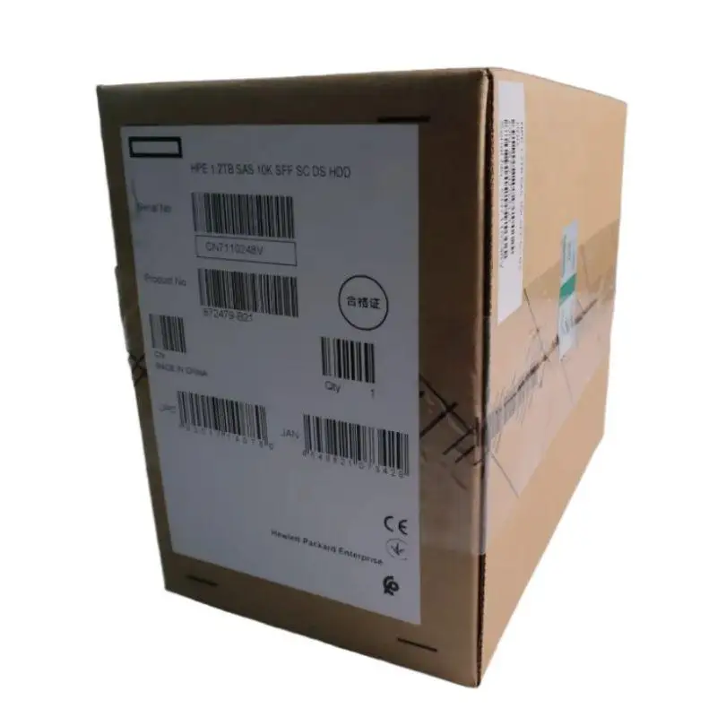 Original HPE 1.2TB SAS 12Gb/s 10K Hard Drive for Server | 512e Format 7.6ms