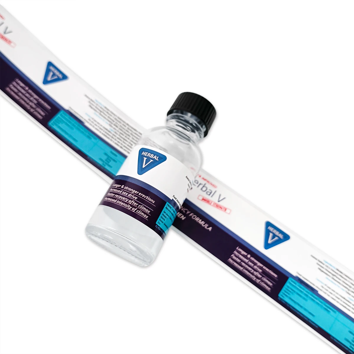 Custom Printed Waterproof Adhesive Vinyl Label Sticker Vitamin Supplement Product Medicine Vial Bottle Logo Packaging Vitamins