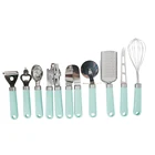 Kitchen High Quality 9pcs Kitchen Tools Set Combination Stainless Steel Sharp Kitchen Tool Set For Cooking