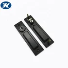 Door Lock For Door Locks Handle Recessed Sliding Door Lock Flush Invisible Squarer Pull Lock For Wooden Door