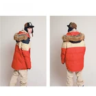 Oem Odm Ruiniu Custom Winter Men Coat Woven Fabric Cotton Quilted Jacket