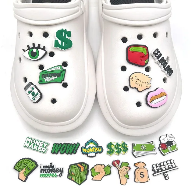 Super cheap wholesale customization of high-quality new USD game chips Clog sandals decorated with Mexican shoes