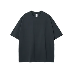 High Quality Streetwear Custom Plain T-shirts printing Unisex Oversized Cotton Heavyweight T Shirt