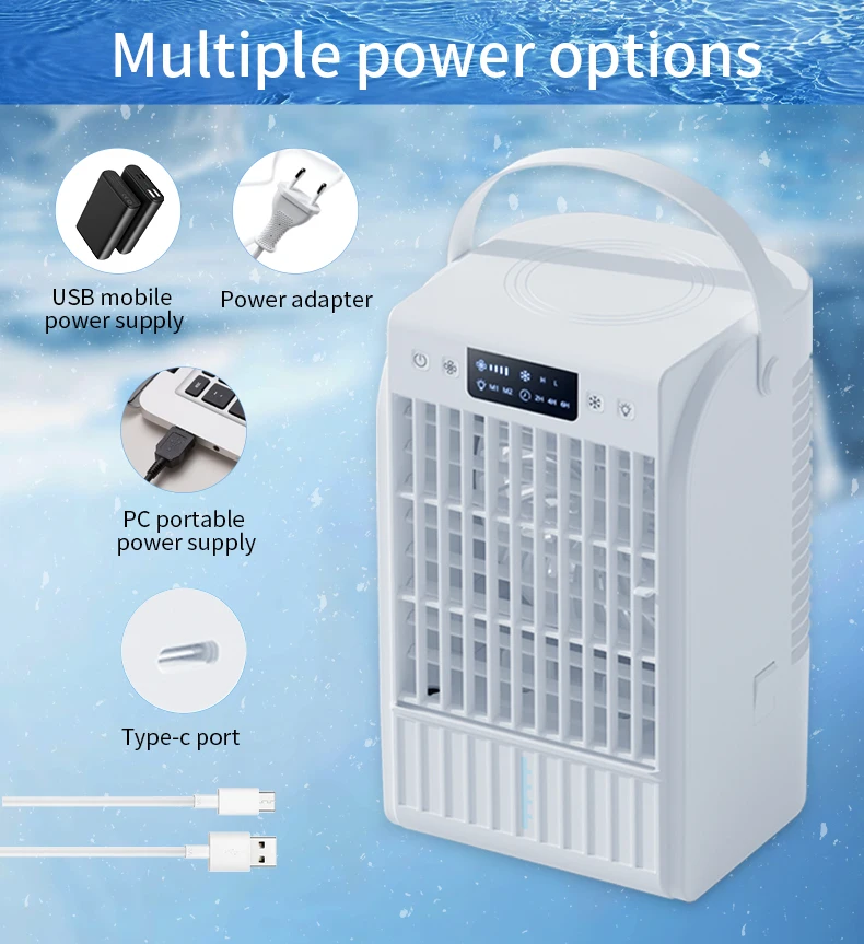 Mini Cooling Air Conditioner, Portable, USB - detail 8