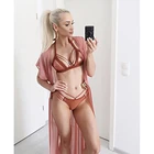 Beachwear Swimwear Manufacturers Julysand Women Factory Sexy Brown String Bikini Panties Swimwear Beachwear