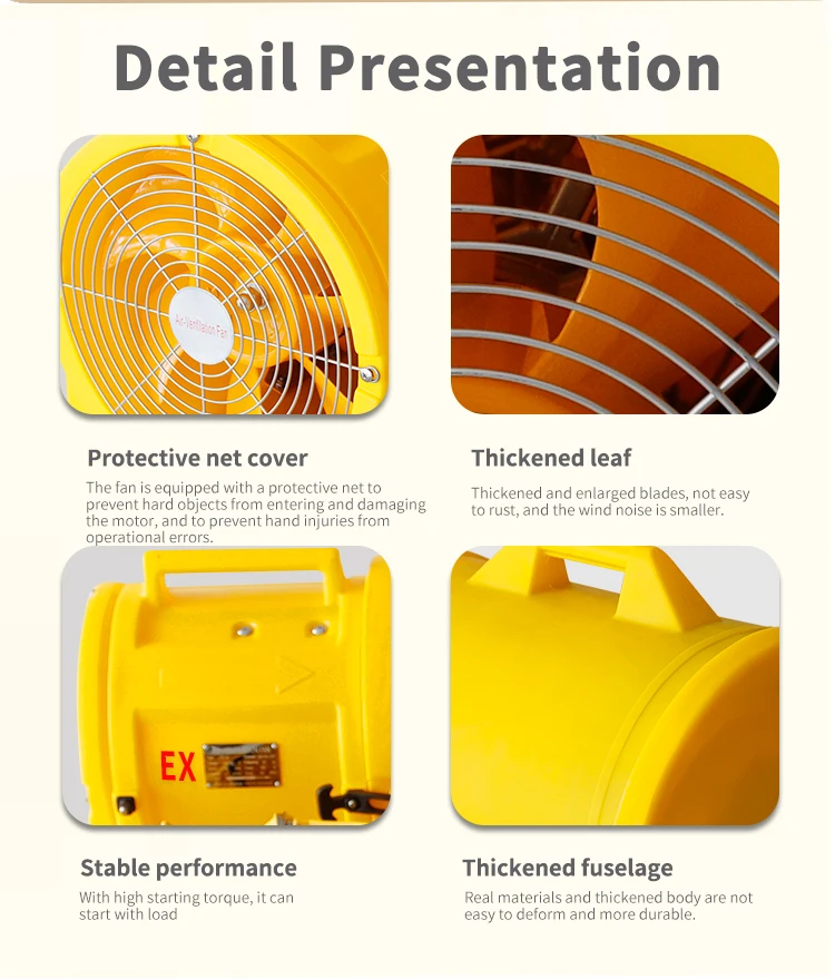 Axial Flow Fan, CTF-30, Explosion-Proof - detail 16