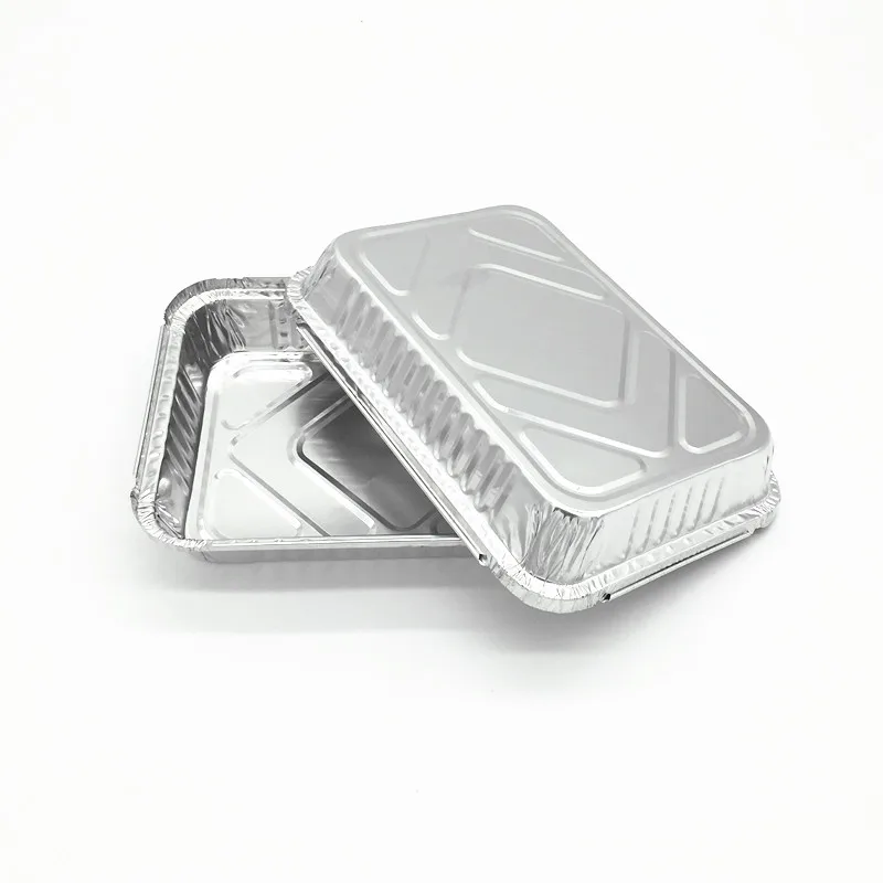 product tia ca26 wholesale hot sale oven compatible disposable set food aluminum foil container with lid-6