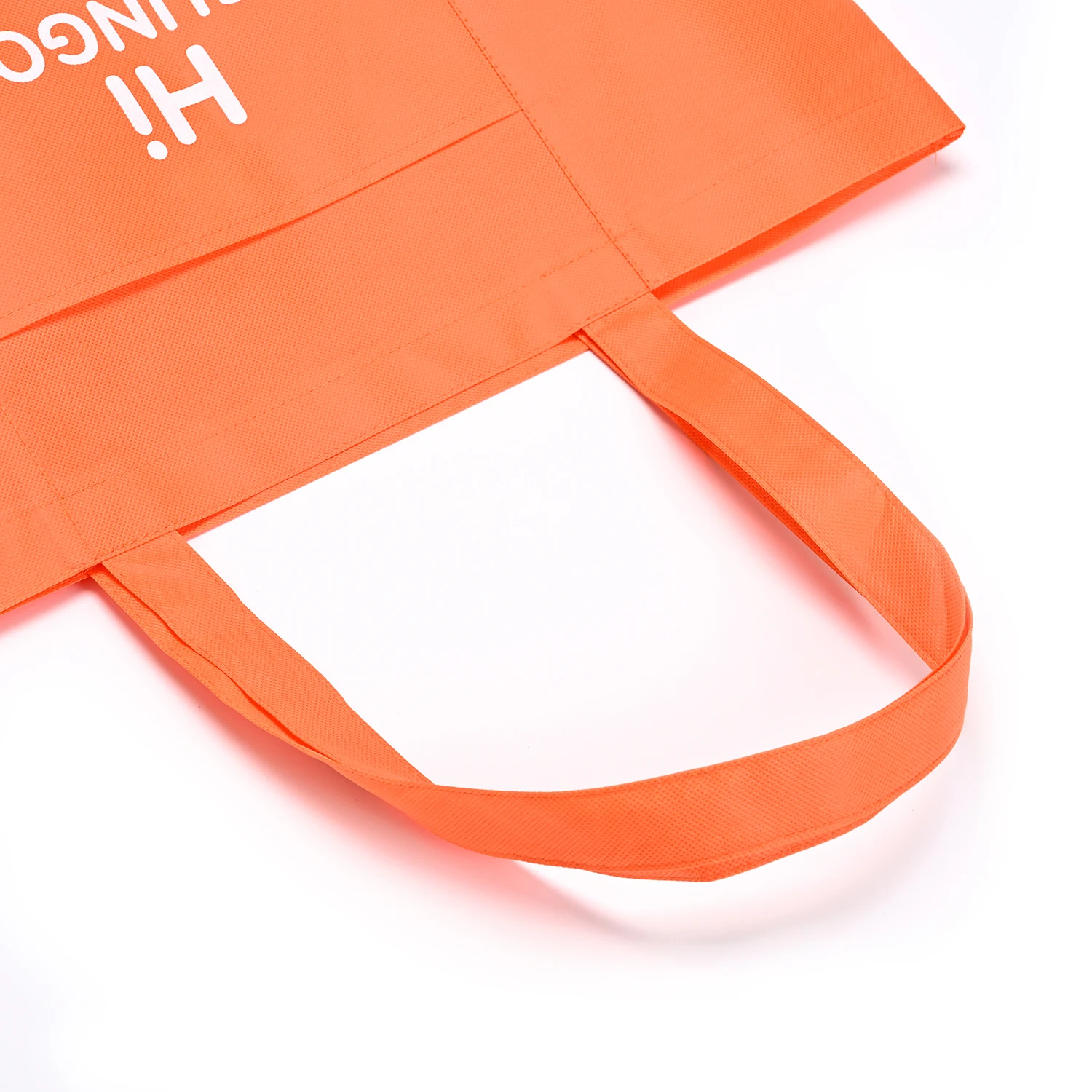 Custom Logo Printed Canvas Cloth Shopping Bag Sublimation Tote Bag Blank Waterproof Non Woven Bags details