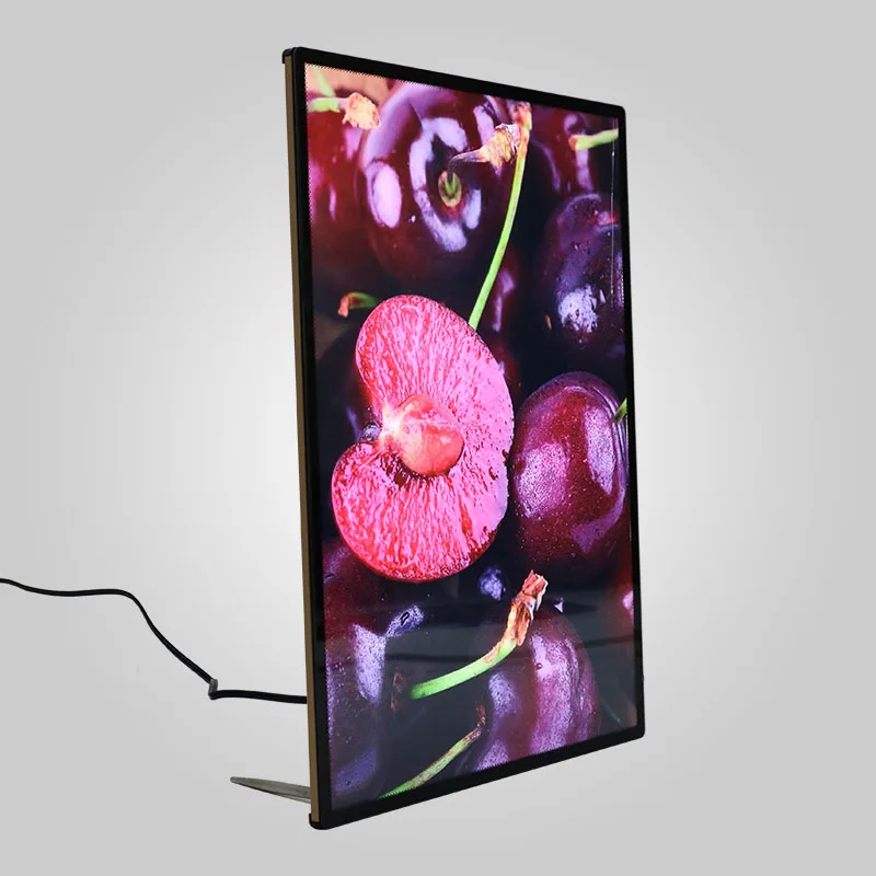 product indoor aluminum frame advertising billboard led slim magnetic light box-11