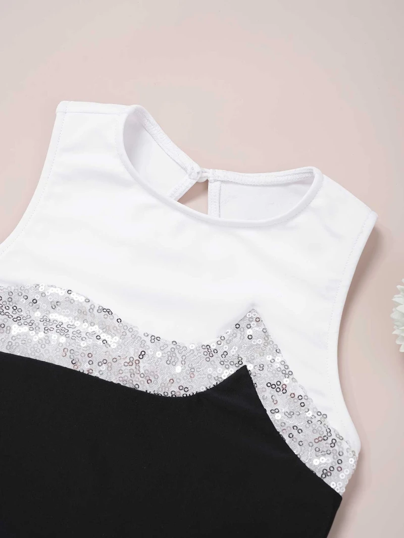 Shiny Sequins Ballet Dance Gymnastics Competition Leotard Tights H0317e9e8b9144977b24246a6cee9010eR