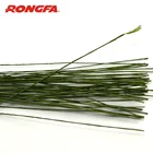 18 Gauge Green Paper Printed Metal Floral Stem Wire Floral Stem Wire