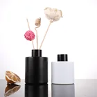 Glass Bottles Perfume CL03 High Quality Round Cylindrical Shape 50ml Luxury Glass Bottles Set For Perfume Decoration
