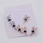 Earring Earrings Earrings 2021 Fashion Silver Wholesale High Quality Angel Earring Set Earrings Female Gift
