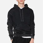 Latest Design Hoodies Unlined Latest Design Hoodie Latest Design Men Black Sprayed Fleece Stone Washed Hoodies