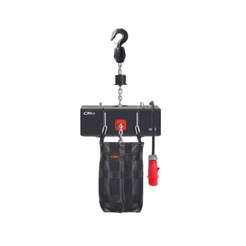 CE Easy Loading And Unloading Stage chain Micro Electric Rope Hoist Light Duty Stage Motor High Efficiency Stage Electric Hoist
