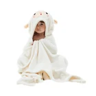 Kids Towel Towels Baby Girl Bath Towels Kids Hooded Bamboo Baby Towel Bathroom Quick Dry Thick Baby Girl Bath Towels