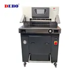 Heavy Duty Paper Cutter DEBO 5008 Touchpad Double Guide Electric Safety Guard Guillotine Paper Cutter Heavy Duty