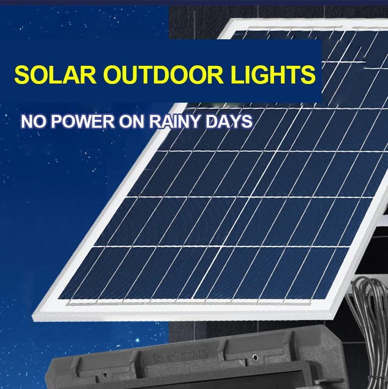 Solar light household outdoor garden light new rural led high-power floodlight super bright waterproof street light