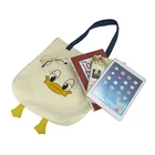 Shoulder Bag Custom Duck Canvas Ladies Shoulder Cute Cheap Small Cotton Bag