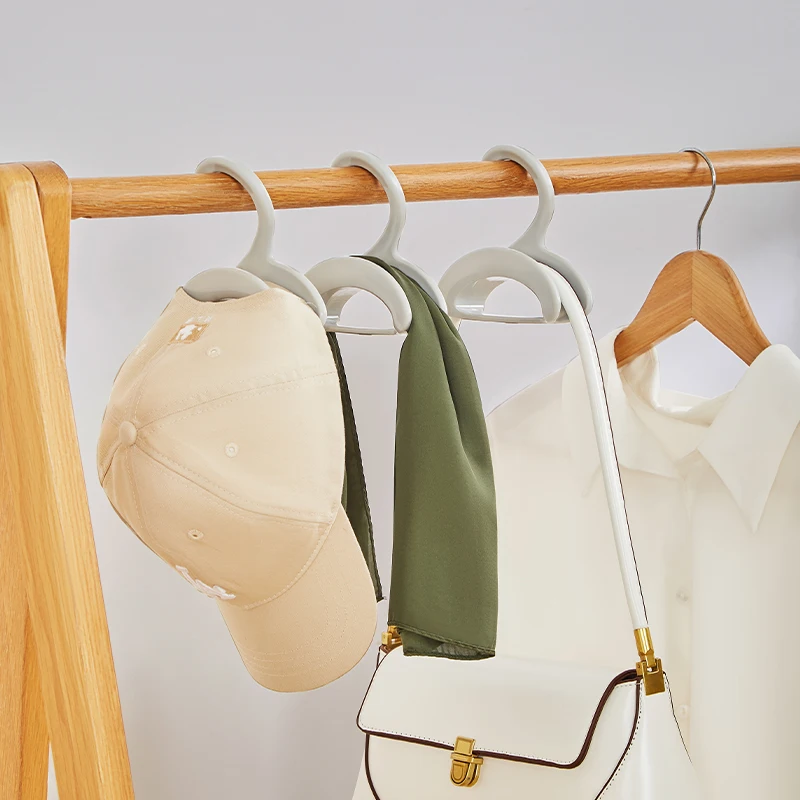 New Closet Organizer Rod Hanger Handbag Storage Purse Hanging Rack Household Holder Storage Hooks