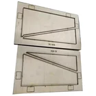 Precise Die Cutting Mould Customized Precise Flat Die Cut Plywod Wood Mould For Paper Box