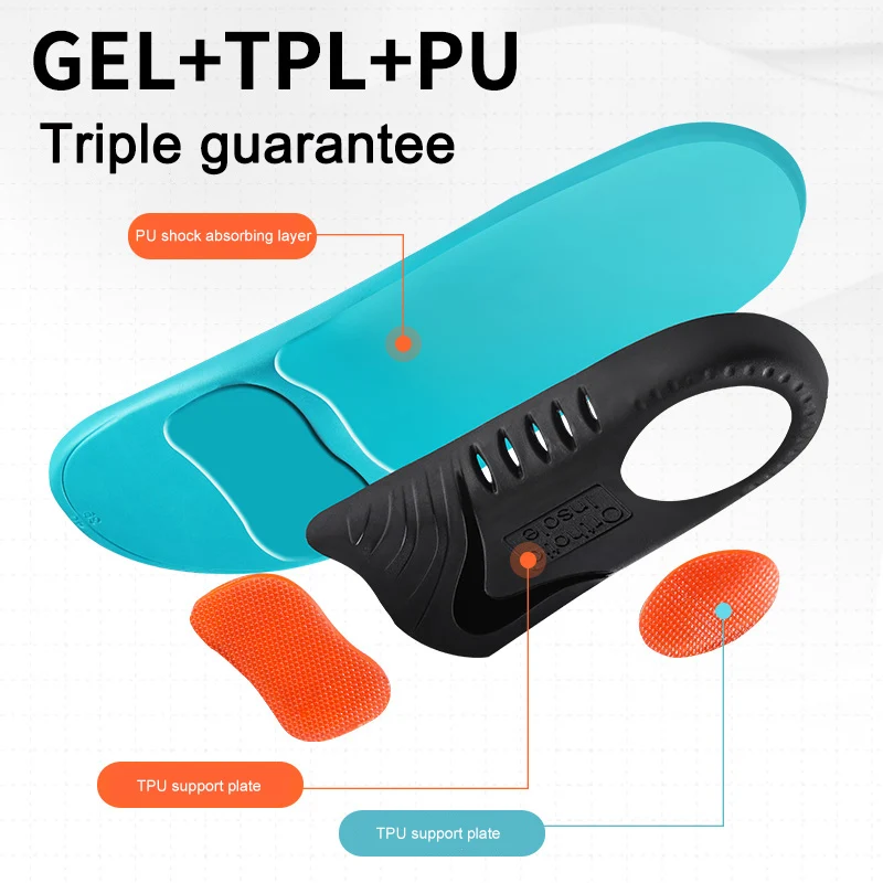MOQ 1 Pair Arch Support Orthopaedic Insoles Silicone Orthotic Insoles Plantar Fasciitis Insoles Arch Supports Orthotics MOQ 1 Pair Arch Support Orthopaedic Insoles Silicone Orthotic Insoles Plantar Fasciitis Insoles Arch Supports Orthotics
