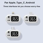 Pocket Size Mobile Cell Phone Body Thermal Meter Temperature Thermometer For Android Mobile Phones