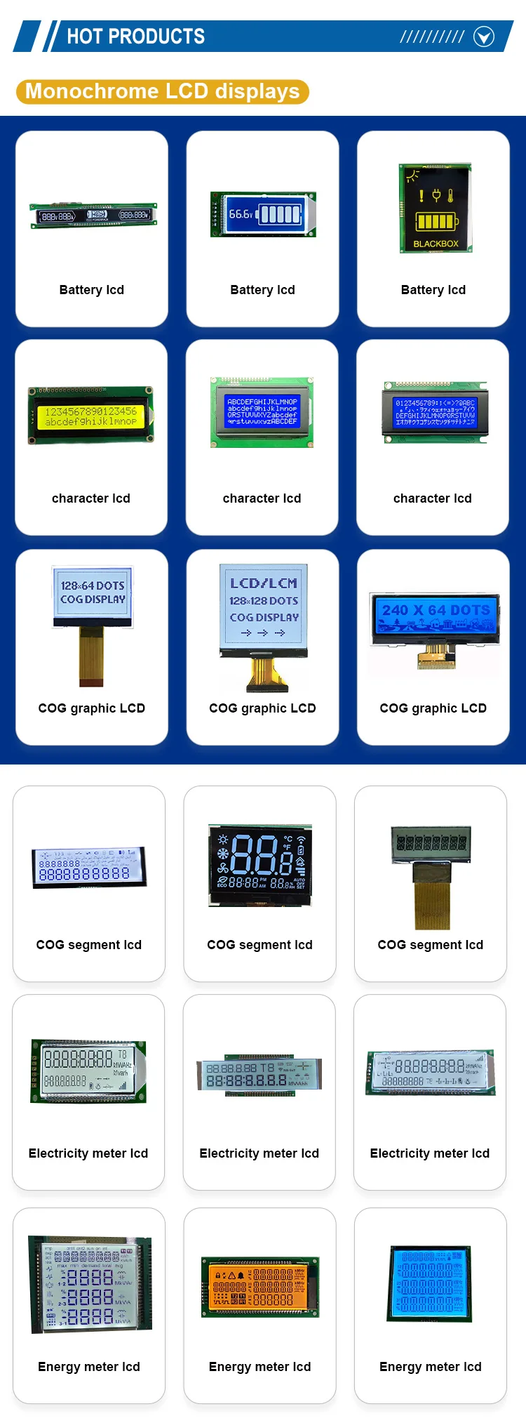 High Contrast Ratio Htn Negative 4.5v Monochrome Custom Speedometer Segment Lcd Display 12 V For Yamaha Motorcycle