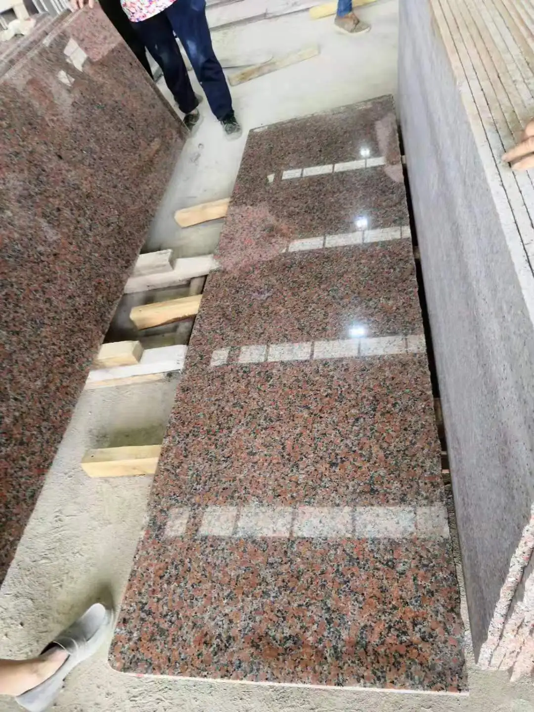 pink granite paving Cheap pink granite tile Spain Rosa Porrino Granite