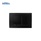 Button Plate Toilet Button Matte Black Toilet Button For Concealed Cistern Toilet Flush Plate
