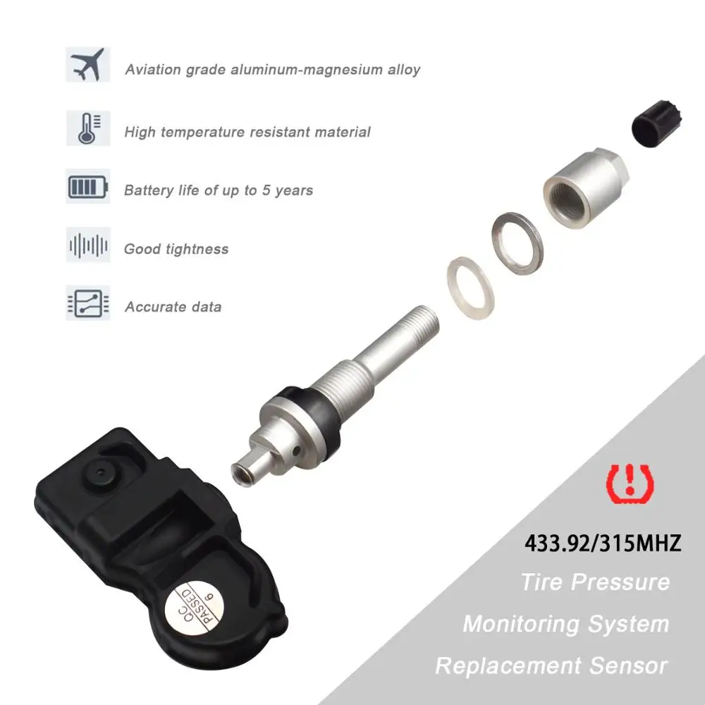 siemens vdo tpms valve stem replacement rebuild kit