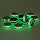 Silver Ring Ring Glow In The Dark Dragon Texture Male Silver Ring Polishing Stainless Steel Ring Man
