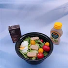 Food Americanpp Pp Plastic Snack Takeaway Plastic Pp Food Packaging Container Bento Lunch Box Disposable