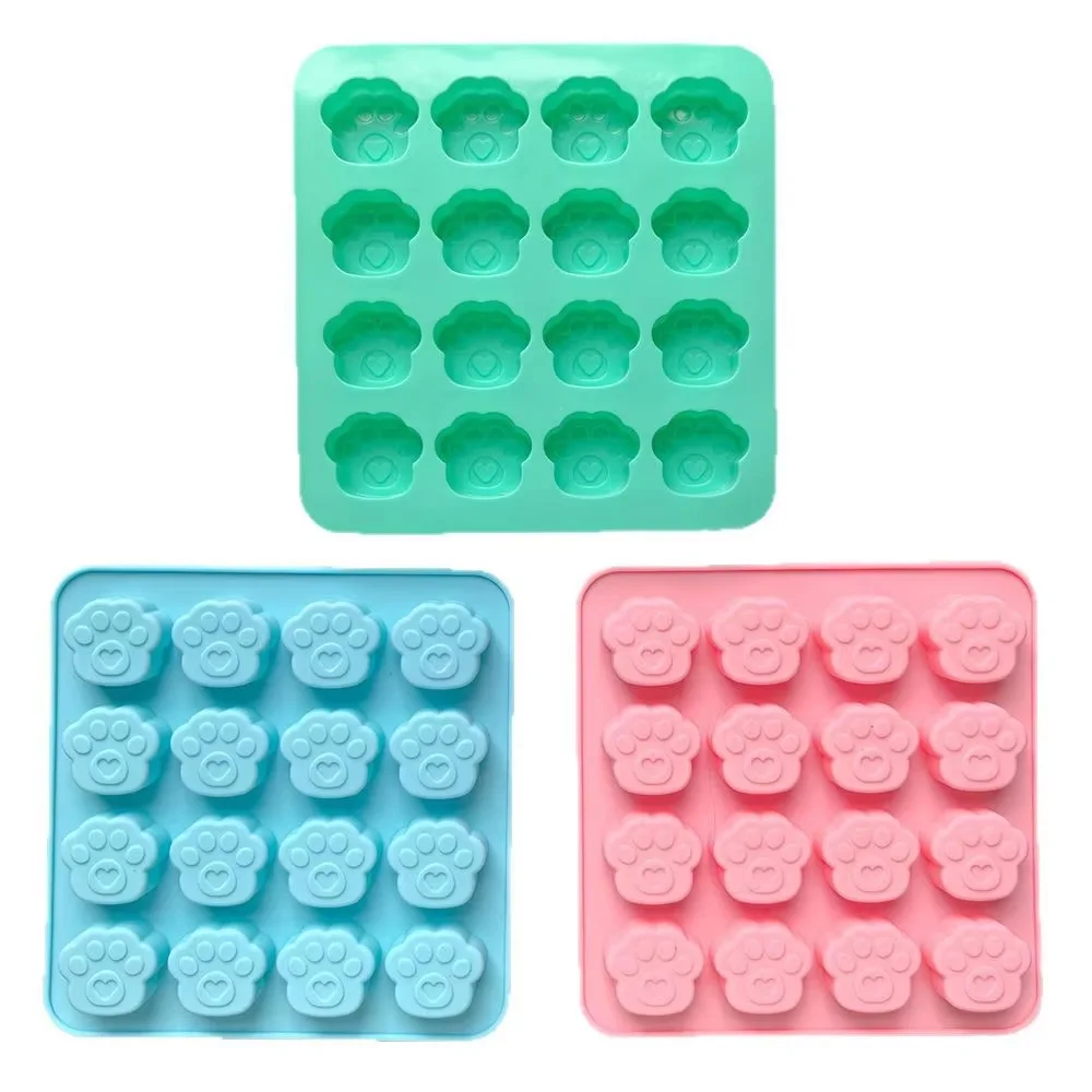 Cat Paw Silicone Mold for Cookies Chocolate Candy Cake Decoration Kitchen Baking Tools factory