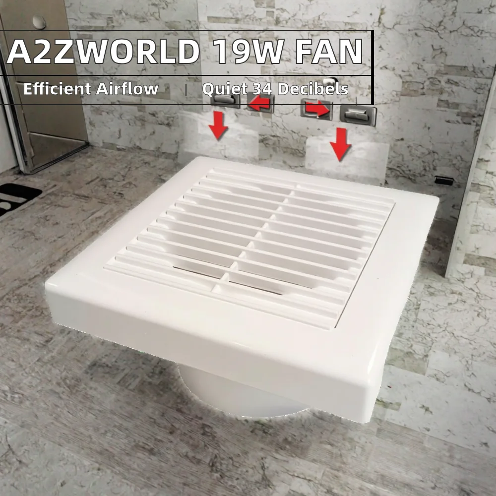 Efficient Household Exhaust Fan, 19W, 240m3/h, 34dB, 120mm - detail 8