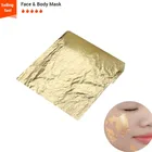Care Gold 24k Mask Luxury 24K Pure Skin Care Face Gold Leaf Facial Mask