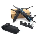 Multi Tool Knife Outdoor Folding Multi Tool Knife Plier MultiTool Pocket Knife Tactical Knife With Screwdriver Bit