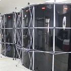 Back Drop Backdrop Customized Portable Aluminum Frame Stand Tension Fabric Backdrop Custom Back Drop Stand For Events