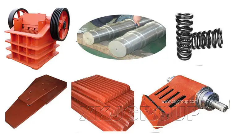 High manganese casting steel  stone jaw crusher machine spare parts jaw plate