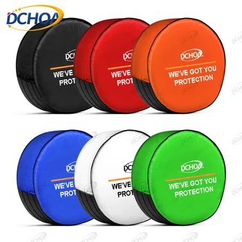 DCHOA Universal 15-19" Car tire waterproof wheel covers set 4 window tint cleaning tools